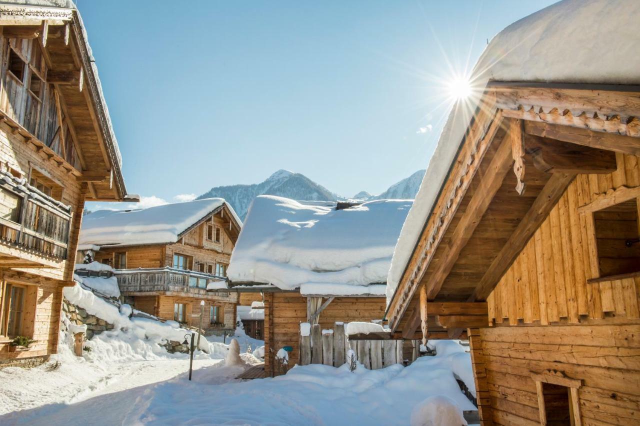 Chaletdorf Bergherz Санкт-Йохан Экстерьер фото