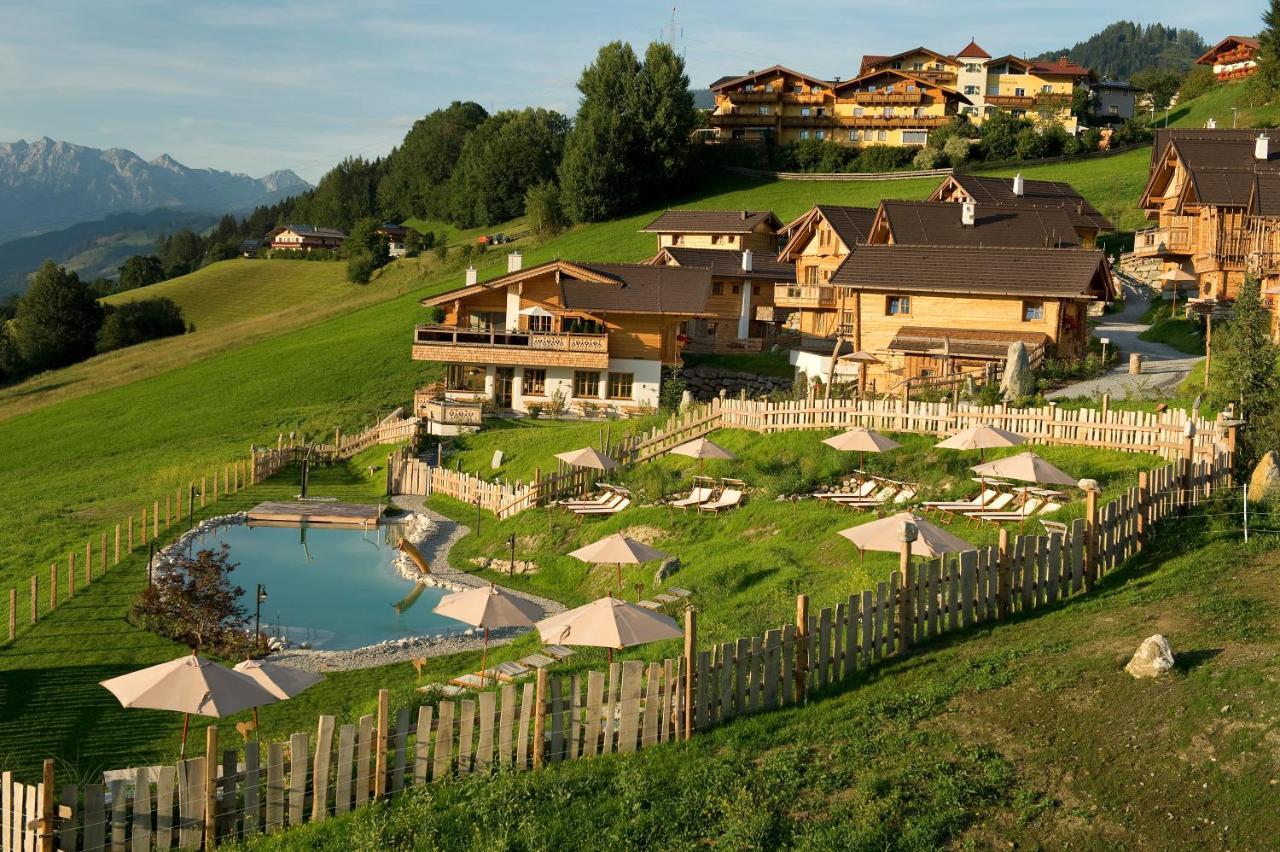 Chaletdorf Bergherz Санкт-Йохан Экстерьер фото